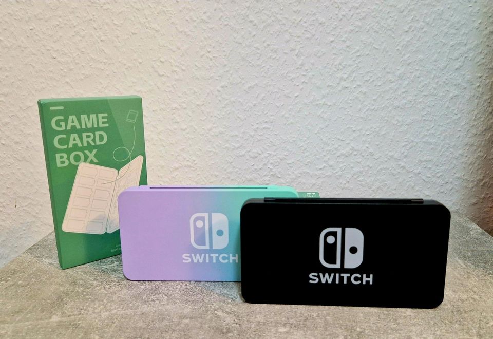 Nintendo switch Spielkarten Halter Switch Lite Zubehör Gehäuse in Dresden