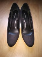 Graceland Damen Pumps High Heels Wildleder Optik Velour Schwarz Baden-Württemberg - Villingen-Schwenningen Vorschau