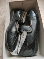 Schwarzer flacher Schuh Gr 6 Waldläufer Brandenburg - Nauen Vorschau
