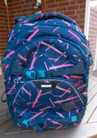 Schultasche Schulrucksack Coocazoo blau mit pink abzugeben Niedersachsen - Vrees Vorschau