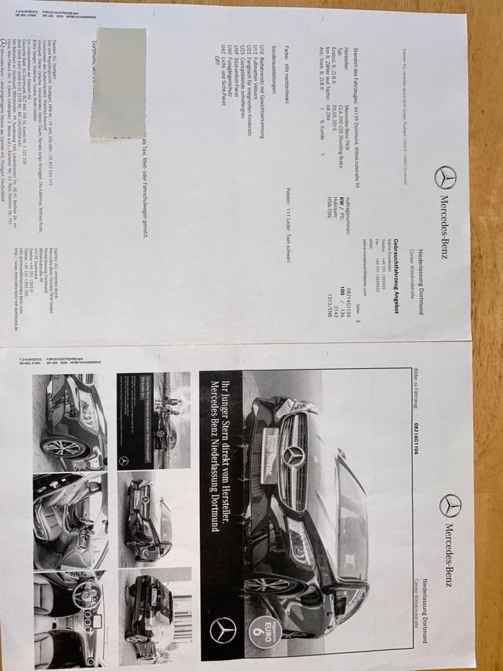 Mercedes Benz CLA 200 Shooting Brake LED|Navi|Kamera|Tot.w|Leder| in Dortmund