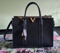 Original Luis Vuitton Very Tote mm schwarz Leder Niedersachsen - Drage Vorschau