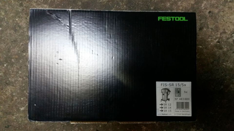 Festool FIS-SR15/5x Nr. 483889 Kunststoff Filtersäcke, neu in Bornheim Pfalz