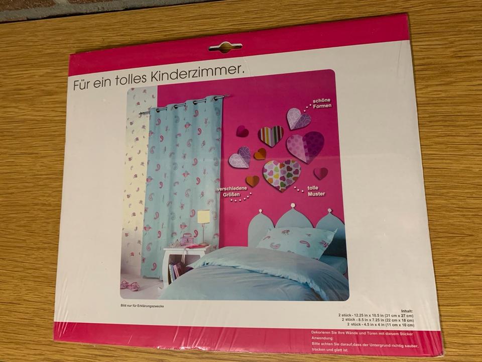 Sticker Wandsticker Herz NEU Ernstings FamilyMädchen Zimmer in Braunschweig