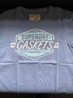 Superdry T-Shirt blau Gr. L Nordrhein-Westfalen - Goch Vorschau