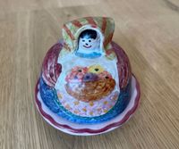 Eierbecher Eierwärmer mit Deckel Keramik Frauenform Italy Baden-Württemberg - Gerlingen Vorschau