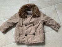 ZARA Winterjacke, Größe 86, braun mit Webpelzkragen Bayern - Haldenwang i. Allgäu Vorschau