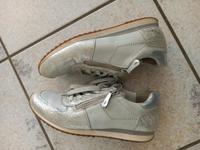 PAUL GREEN Leder-Sneaker, grau-silber, Gr. 37 Nordrhein-Westfalen - Soest Vorschau