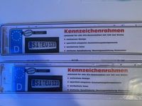 2 x Kfz Kennzeichenrahmen Kennzeichenhalter weiß Rheinland-Pfalz - Trier Vorschau