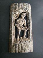 *** Jäger Wandbild Relief Bild 33 x 16 x 4 cm Messing 3D Antik Nordrhein-Westfalen - Iserlohn Vorschau