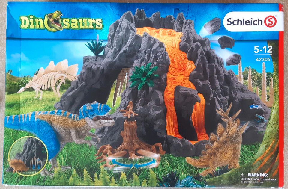 SCHLEICH - Dinosaurs: Riesenvulkan / Höhle in Oberhausen