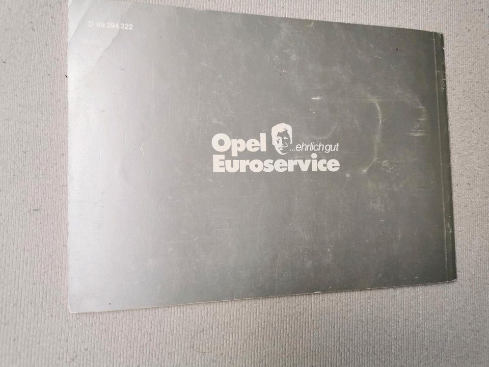 OPEL SENATOR A1 Betriebsanleitung / Handbuch von 10/1978 in Ditzingen