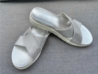 LIU JO Sommerschuhe 39 Damen Silber Sandalen Schlappen Baden-Württemberg - Wiesloch Vorschau