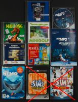 10x PC Spiel Sims Computer Disney Nemo Mahjong TKKG Englisch Niedersachsen - Langenhagen Vorschau