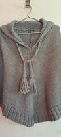 Poncho aus Wolle Street one Gr.38/40, grau, Strickjacke Niedersachsen - Uelzen Vorschau