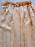 Organza Vorhänge apricot m. Raffband, Bleiband & Röllchen je 10€ Brandenburg - Beeskow Vorschau