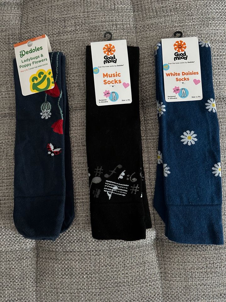 Dedoles over knee socks, Überknie Strümpfe , pro paar 6€ in Selmsdorf