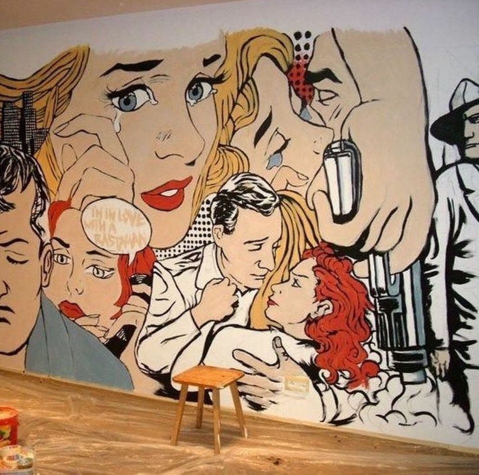 Wandgemälde - Graffiti - Wandmalerei - Raumgestaltung - in Dortmund