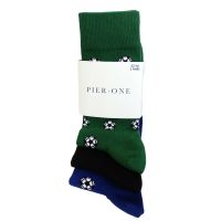 Pier One Socken Herren 3er Pack Fußball Motiv Gr. 43-46 Herrensoc Nordrhein-Westfalen - Velbert Vorschau