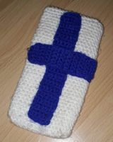 Kleine Tasche / Täschchen in Finnland Flagge - Form (Wolle) Hannover - Linden-Limmer Vorschau