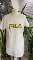 Fila, T-Shirt, weiß, Gold, Glitzer, elegant, edel, Pailletten, Nordrhein-Westfalen - Gladbeck Vorschau