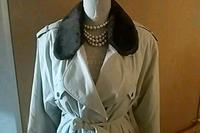 Burberrys Jacke trench vintage lang, kit, Pelz Fell braun Gürtel Düsseldorf - Eller Vorschau