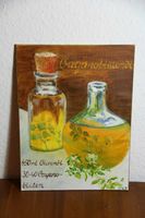 original Ölbild auf Hartfaserplatte - Rezept Oreganoöl Brandenburg - Müncheberg Vorschau