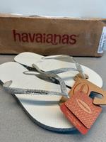 Havaianas/ Flip Flop, Gr. 37 - 38, Glitter, Glitzer Silber *neu* München - Ramersdorf-Perlach Vorschau