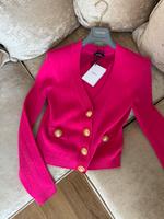 BALMAIN Cardigan Strickjacke pink Fuchsia Düsseldorf - Heerdt Vorschau