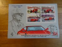 Briefmarkenblock 100. Geburtstag Enzo Ferrari gestempelt!!! Bayern - Roth Vorschau