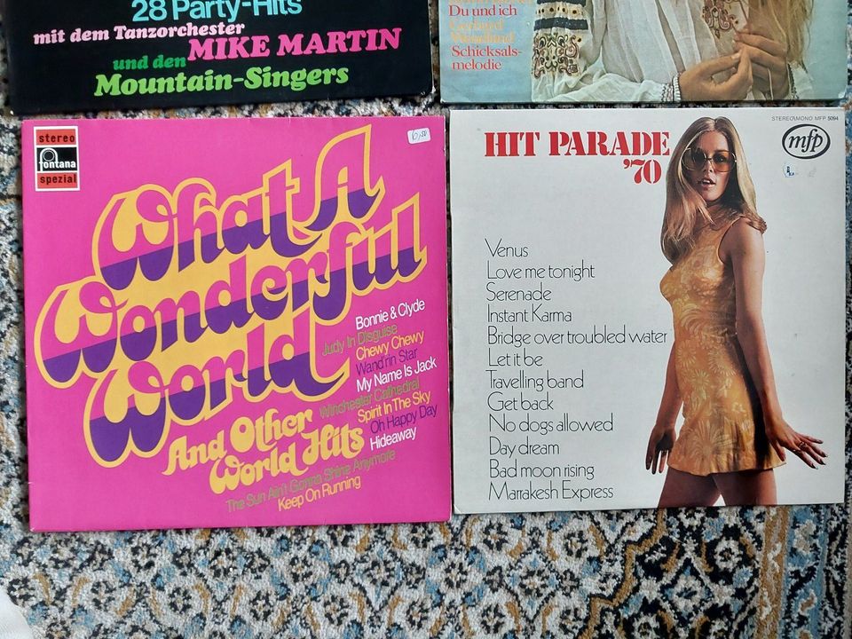 24 x LP Schallplatten 70er u. 80er, Hits, Schlager, Charts, Party in Völklingen