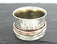 925 Silber Ring - Silberring Bandring Fingerring Unisex Sachsen - Weinböhla Vorschau