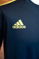 Adidas Clima Lite Sport Shirt Herren blau gelb Größe L wie neu Hessen - Münchhausen Vorschau