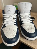 Nike Air Jordan 1 low weiß/ blau Größe 47 Bonn - Beuel Vorschau
