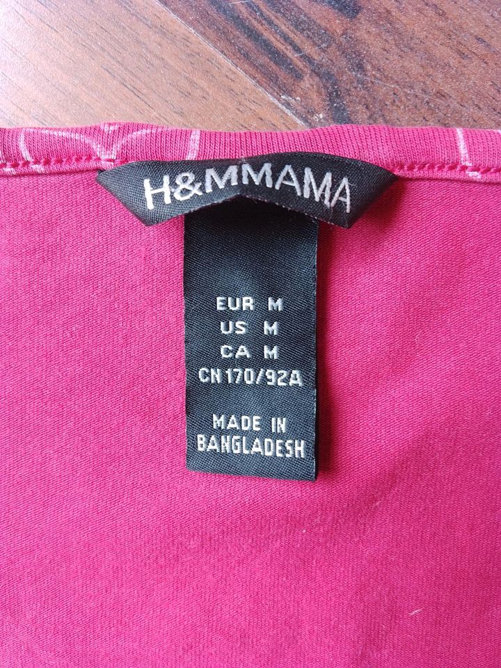 NEUwtg H&M Stillshirt/ Schwangerschaftsshirt Gr M=38 MAMA Shirt in Bad Salzdetfurth