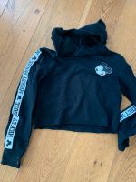 Pulli Hoodie kurz Mickey Mouse schwarz 158/164 h&m Bayern - Berngau Vorschau