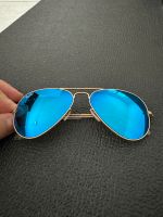 Original Ray Ban Aviator RB3025 Large Gold/Blau Sonnenbrille Baden-Württemberg - Sindelfingen Vorschau