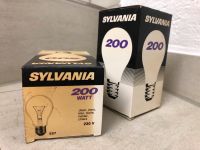 Sylvania 230V 200W klar Glühbirne E27 Lampe Bayern - Alling Vorschau
