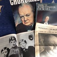 Winston Churchill, Zeitung Sonderausgaben 25.Januar 1965 Hessen - Erzhausen Vorschau