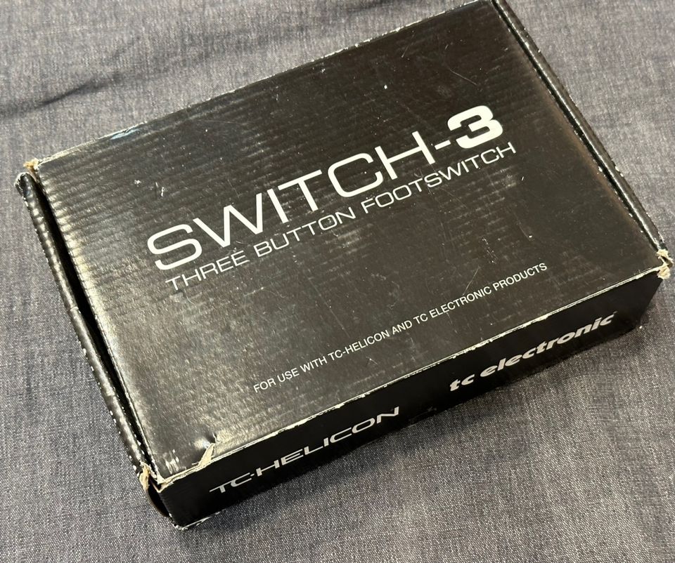 TC Electronic Helicon Switch-3 3 fach Fussschalter Footswitch in Köln