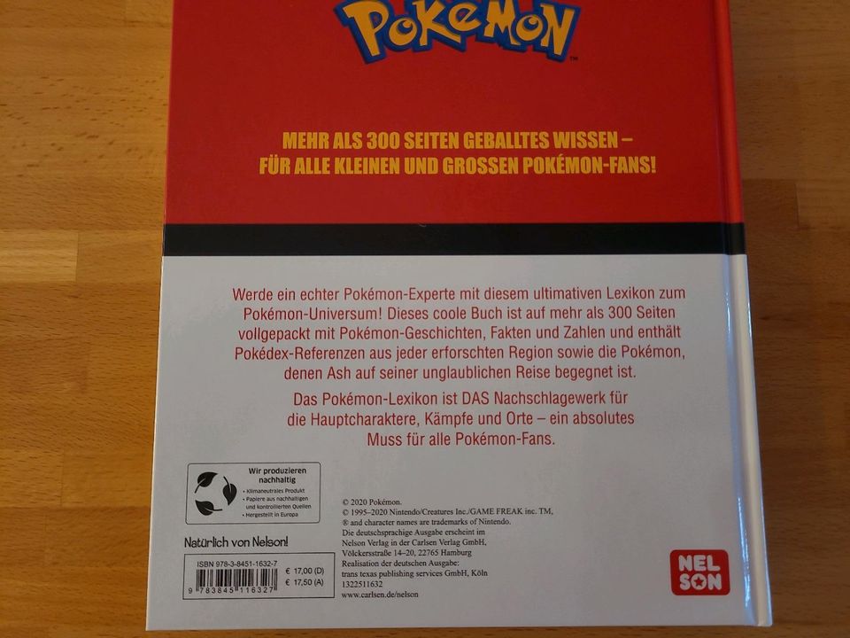 Pokémon Buch das große Lexikon wie neu ungelesen in Weisweil