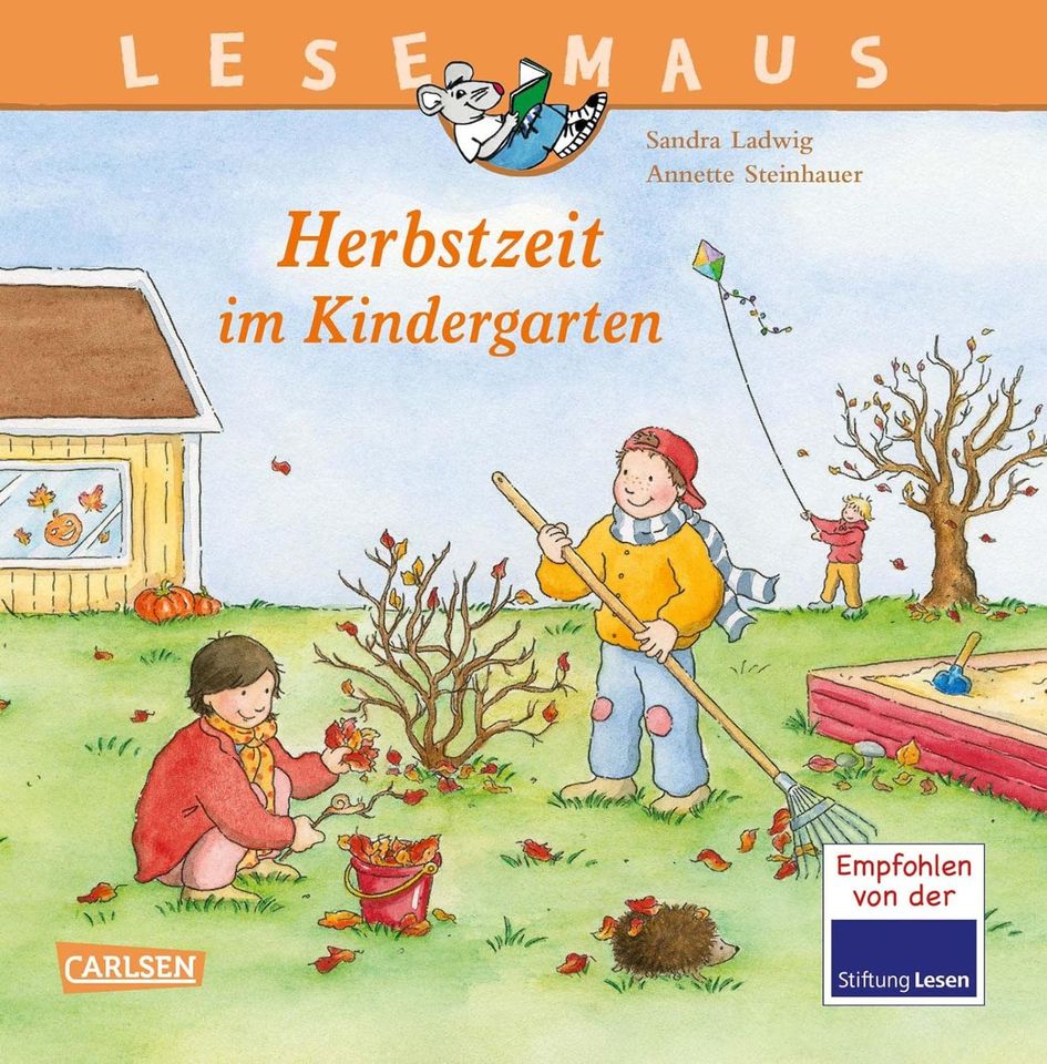 LESEMAUS 3: Herbstzeit im Kindergarten in Schneeberg
