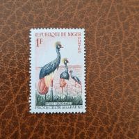 Kranich Vogel Ornithologie Briefmarke Niger #2670 Niedersachsen - Aurich Vorschau