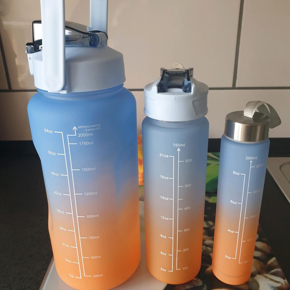 Trinkflaschen 3-Set NEU in Lensahn