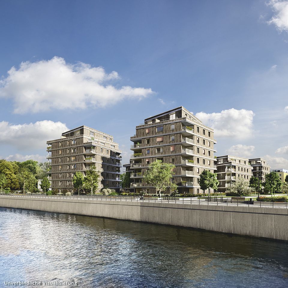 Kompakte 2 Zimmer-Wohnung mit schöner Terrasse und HWR in Berlin