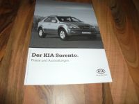 Kia Sorento Prospekt Preisliste von 9/2003 selten + neuwertig!! Niedersachsen - Bovenden Vorschau