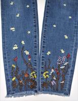 Jeans Damen bestickt W 27 Damenhose Bayern - Oberding Vorschau