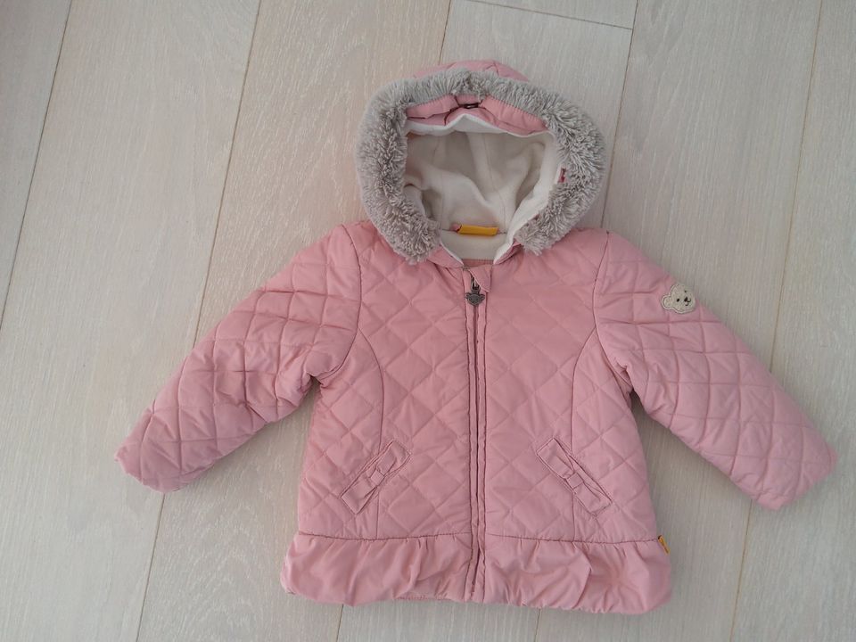 Steiff Jacke Mantel Übergangsjacke Mädchen Gr. 86, 92 in Großhansdorf