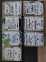 2,5 Zoll HDD Sammlung 2x1TB 2x750GB 1x500GB 1x320GB Baden-Württemberg - Oberharmersbach Vorschau