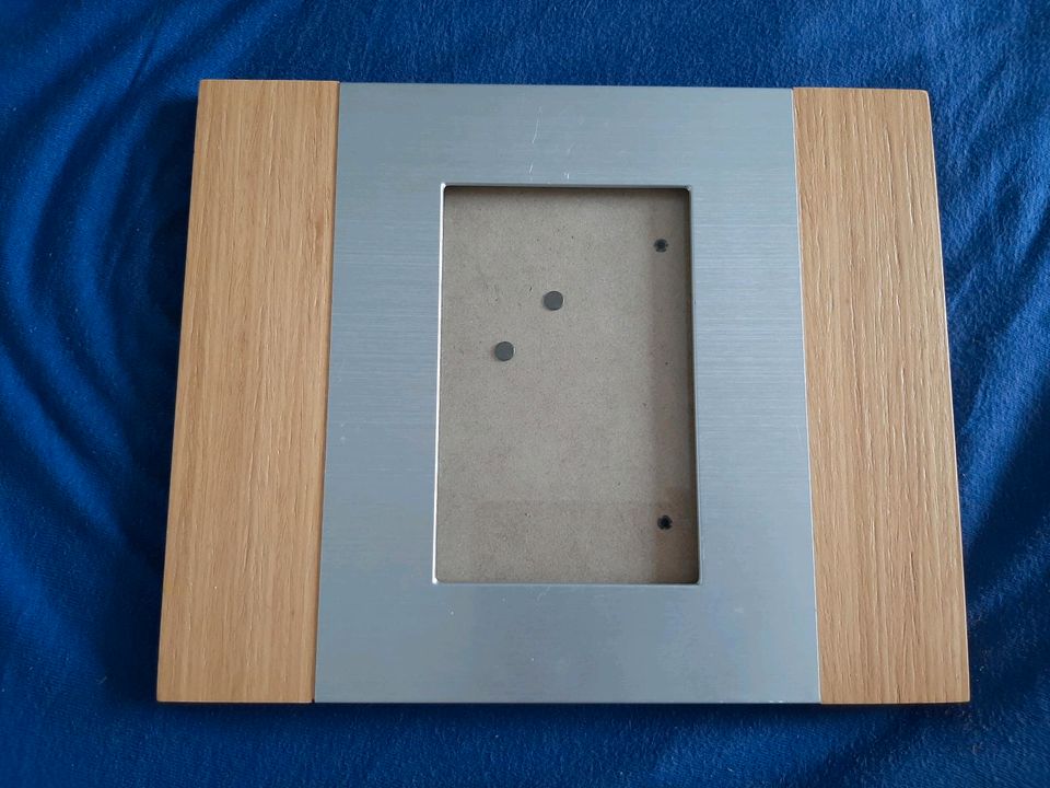 Bilderrahmen 10 × 15 cm quer hochkant Holz Chrom modern verchromt in Dortmund